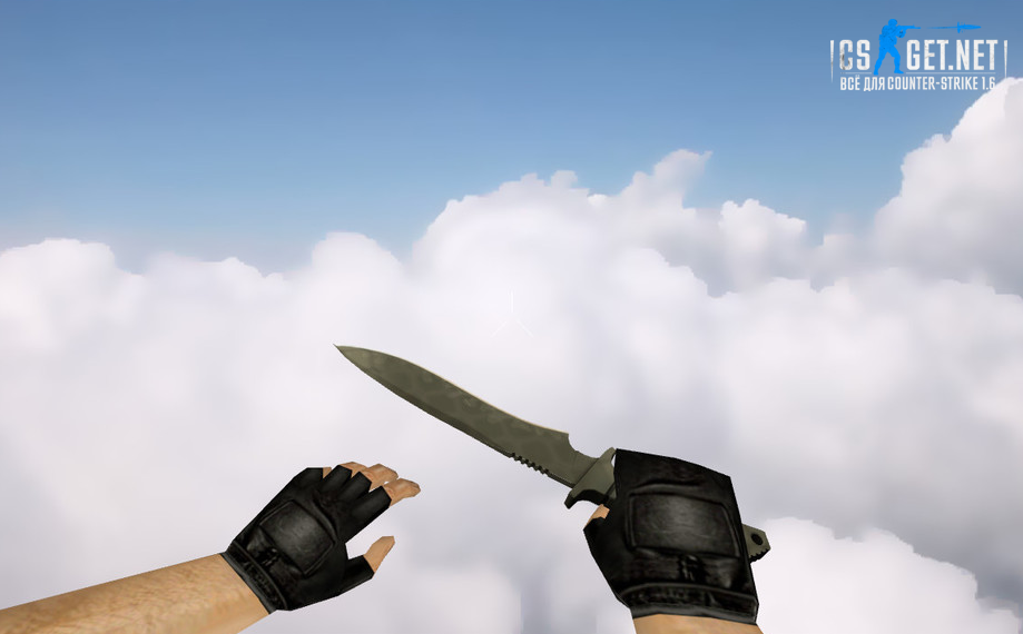 Модель «Классический нож | Африканская сетка» для CS 1.6