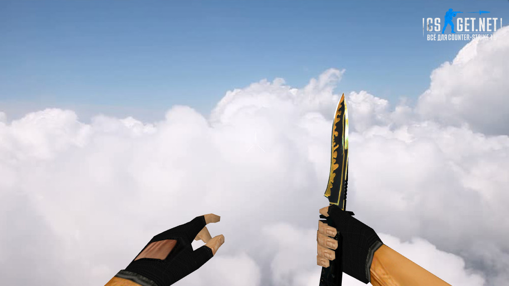 Модель «Default Knife Gold» для CS 1.6