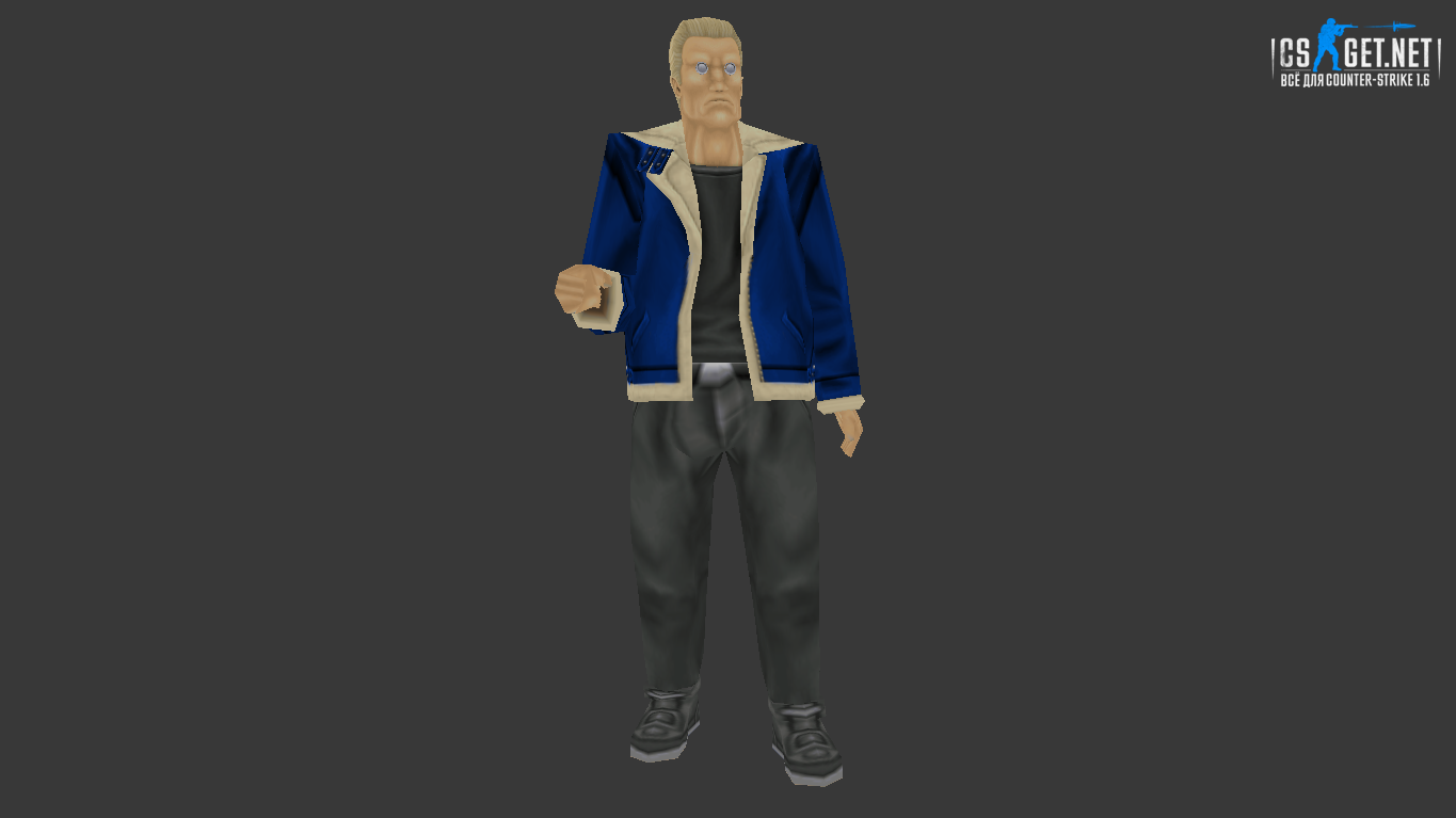 Мужская модель «Batou» для CS 1.6