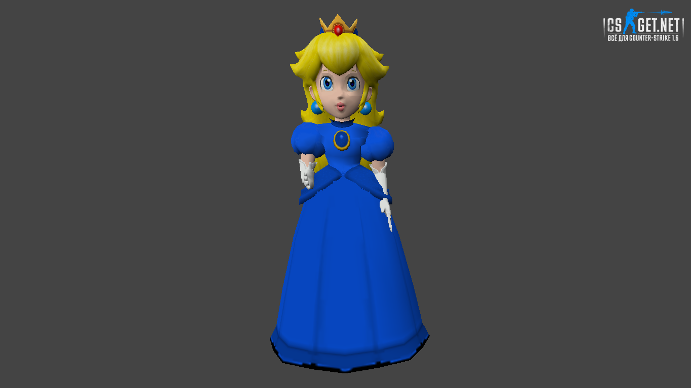 Женская модель «Princess Peach» для CS 1.6